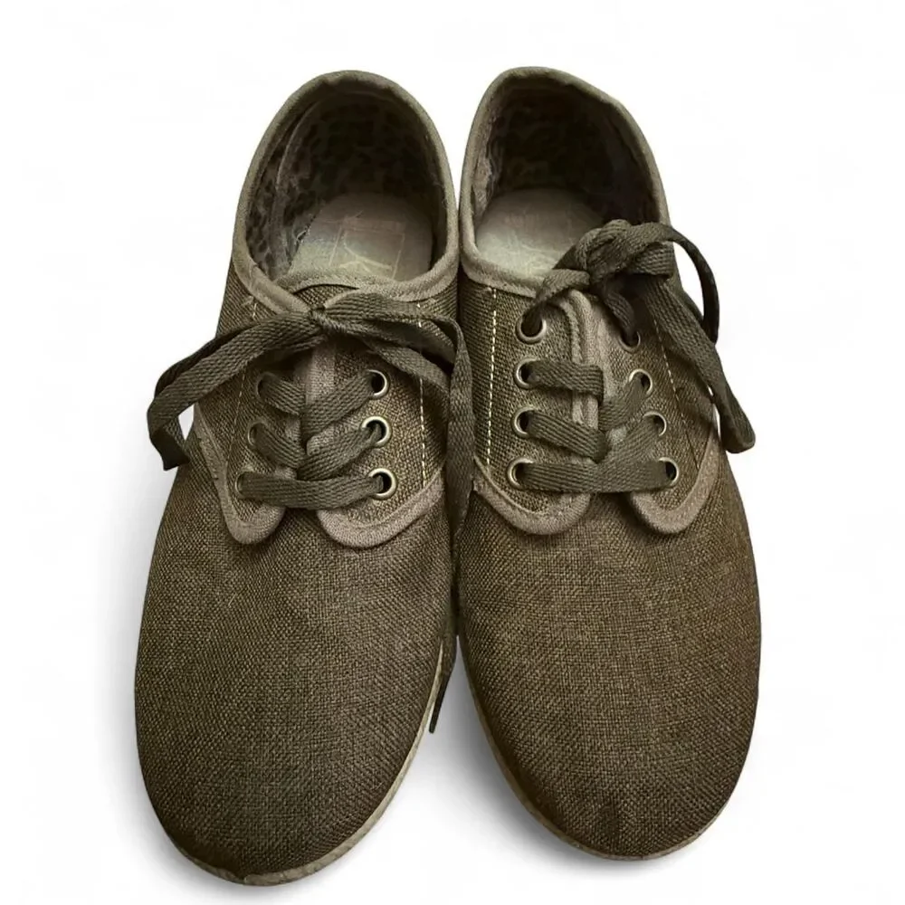 Kingston-grey Women's Brown and Khaki Trainers